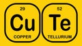 Cute Ã¢â¬â Copper and Tellurium